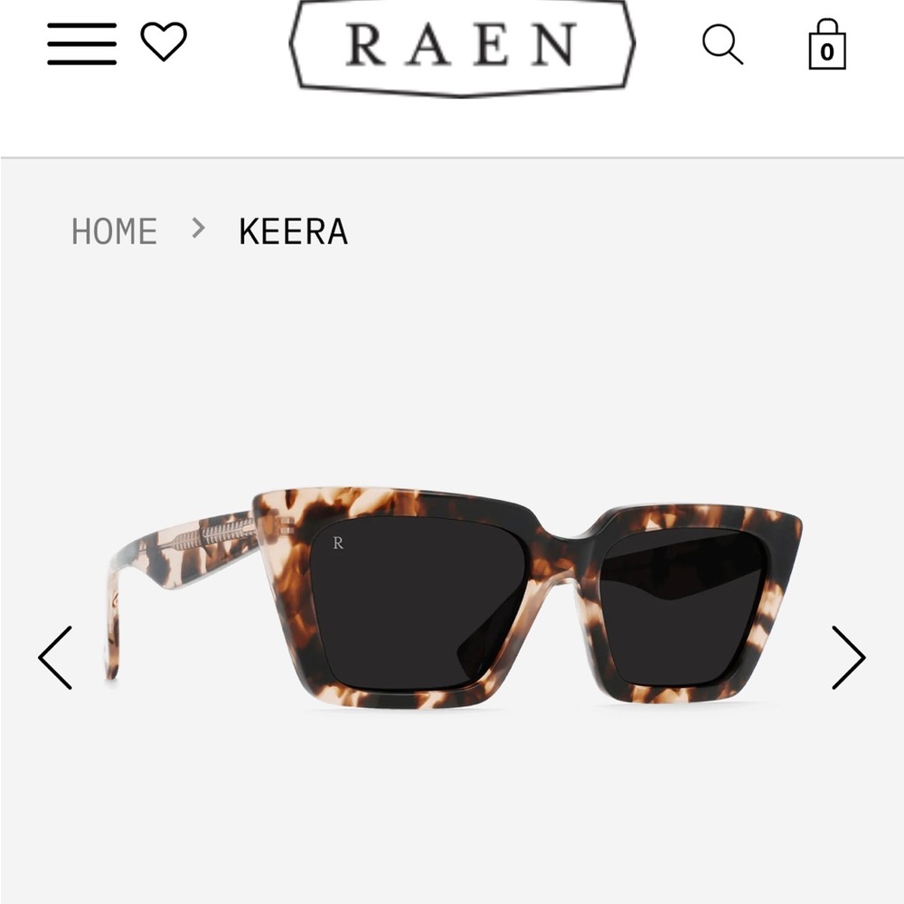 RAEN Keera Sunglasses-women’s cat eye sunglasses in coral tortoise / dark smoke